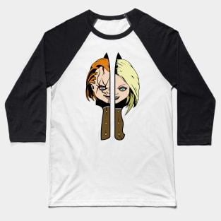 Chucky & Tiffany Knives Baseball T-Shirt